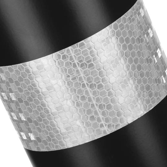 Stalowy słupek słupkowy z przybijaną podstawą czarny 75 x 600 mm