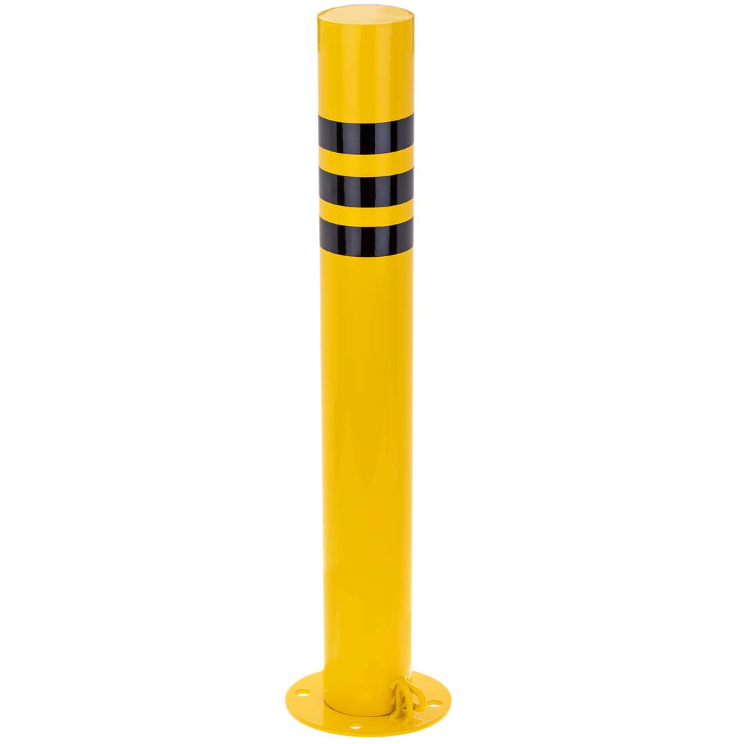 Dissuasore d’acciaio inchiodato con base removibile 89x750mm