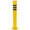 Dissuasore d’acciaio inchiodato con base removibile 89x750mm