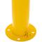 Bollard d’acier cloué avec base amovible 90x750mm