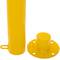 Bollard d’acier cloué avec base amovible 90x750mm
