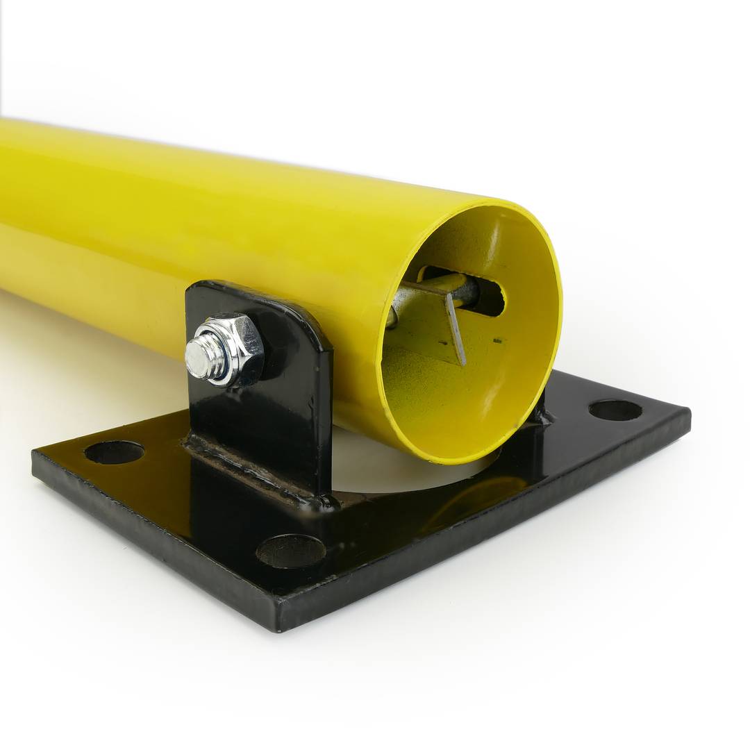 Składany słupek stalowy składany z pylonu z zamkiem 76x700 mm
