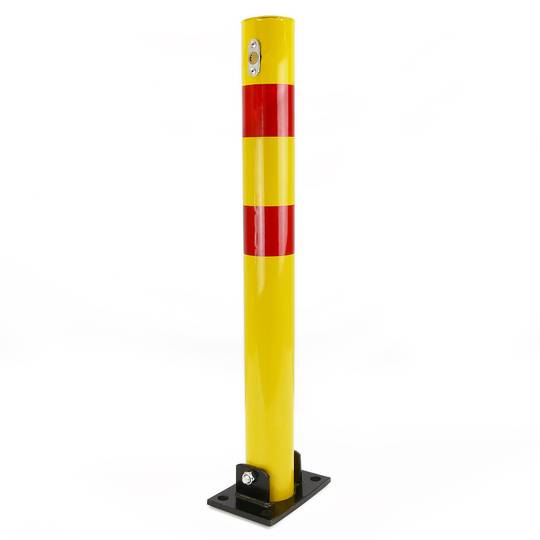 Składany słupek stalowy składany z pylonu z zamkiem 76x700 mm