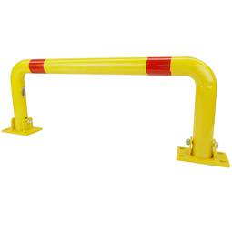 Steel foldable bollard with lock 60x790x290mm