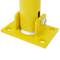 Pilona d'acer plegable piló abatible amb pany 60x790x290mm