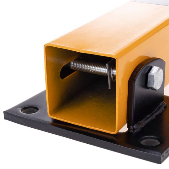 Opklapbare stalen paal opklapbare paal met slot 70x500x400mm