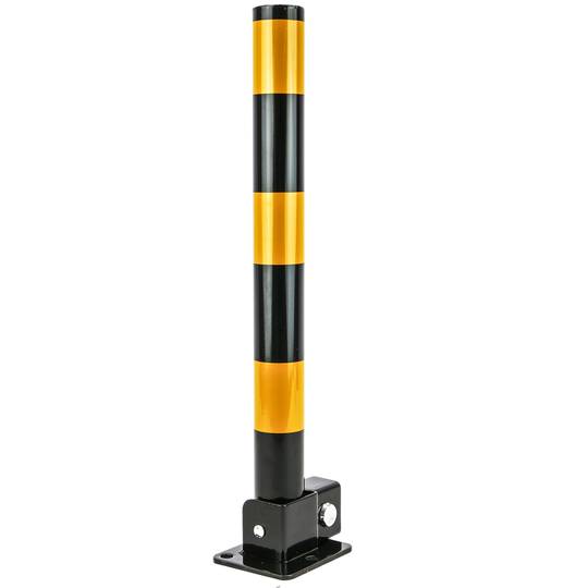 Opvouwbare stalen paal in pyloon met slot 57x600mm