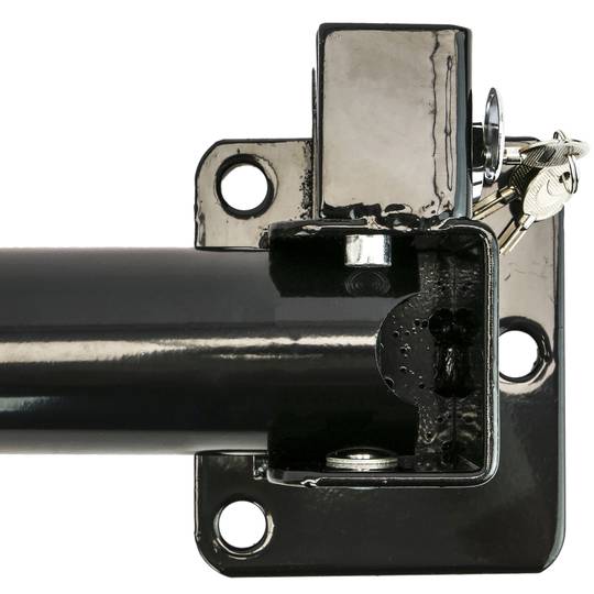 Opvouwbare stalen paal in pyloon met slot 57x600mm