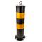 Metalen bolderpaal met genagelde basis 12x51 cm 1-pack