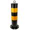 Genagelt Metall-Poller mit abnehmbaren Sockel 12x50 cm 1-pack