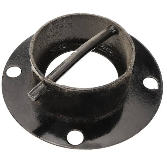 Genagelt Metall-Poller mit abnehmbaren Sockel 12x50 cm 1-pack