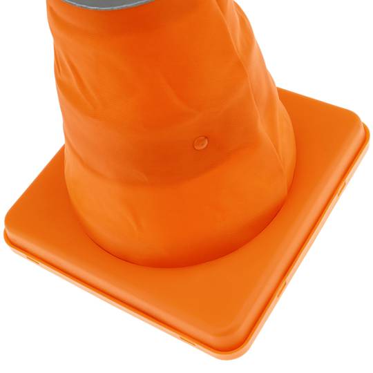 Con de tràfic amb reflector de senyalització i abalisament 32 cm plegable