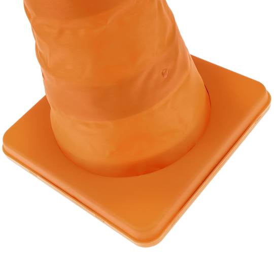 Verkehrskegel mit Signalreflektor und 50 cm Rundumleuchte