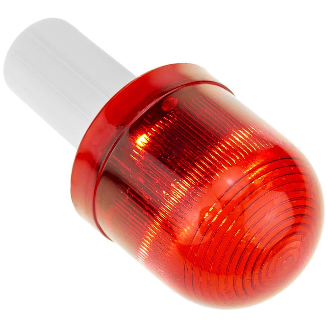 Barra luminosa de señalización de 40x530mm color rojo con 2 funciones -  Cablematic
