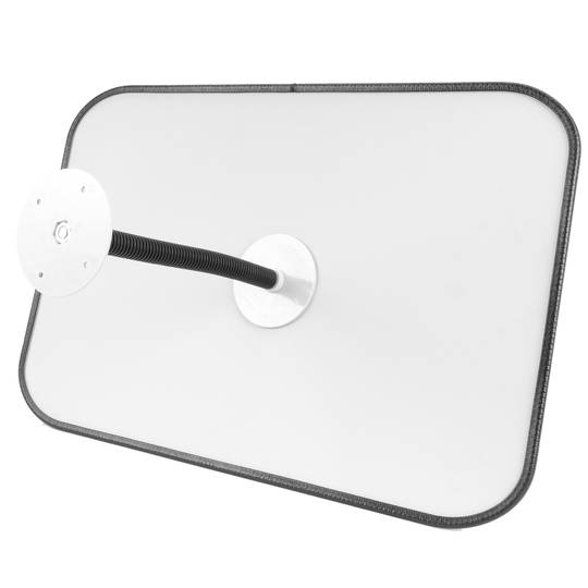 Espejo convexo rectangular de señalización seguridad y vigilancia 60x40 cm