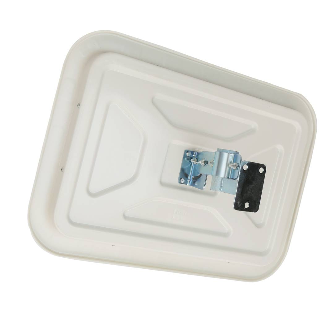 Mirall convex rectangular de senyalització seguretat i vigilància 60x40 cm amb marc bicolor