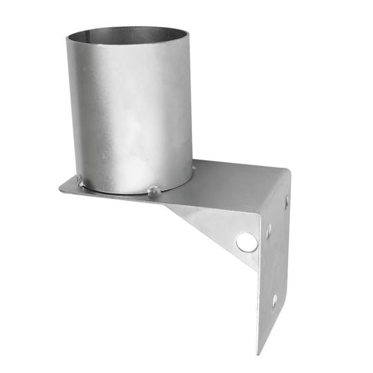 Espelho convexo de sinalização de segurança rectangular 80x60 cm com quadro bicolor