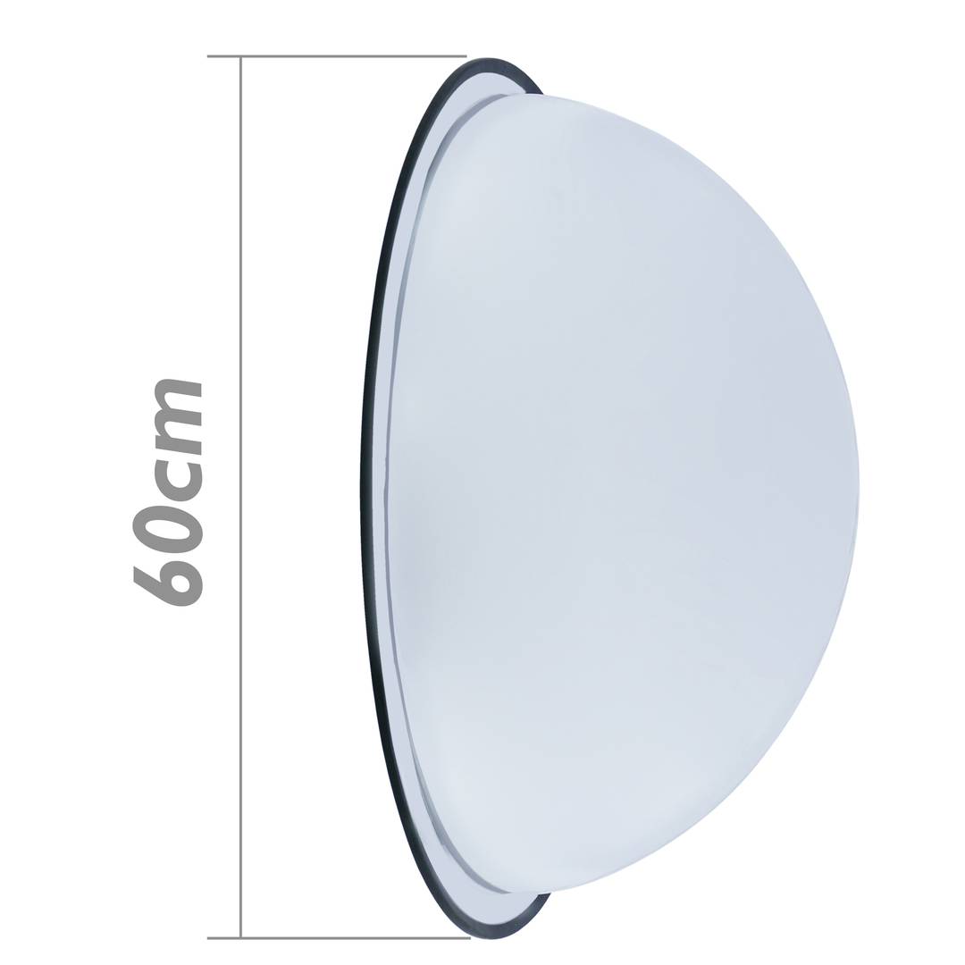 Espejo convexo de seguridad y vigilancia de techo semiesférico 360° 60cm