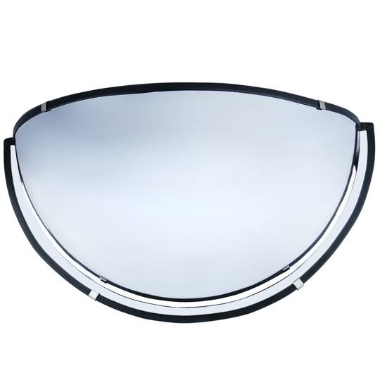 Bolle veiligheidsspiegel en halfronde plafondbewaking 180 ° 60cm