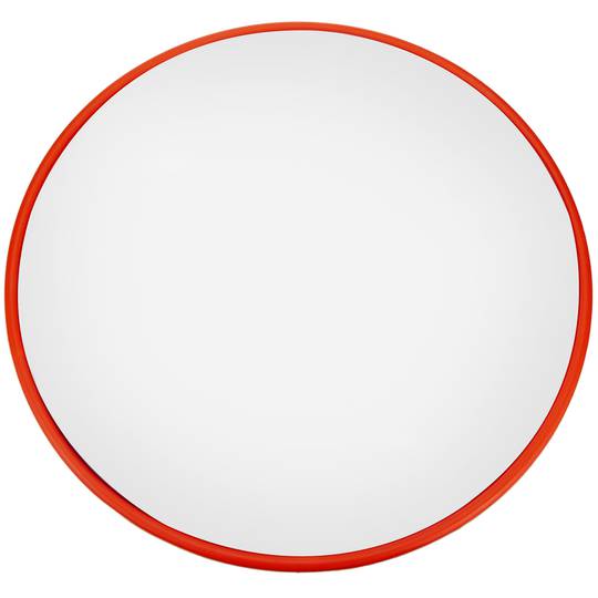 Konvexen Spiegel Überwachungsspiegel Sicherheitsspiegel Kassenspiegel 30cm orange