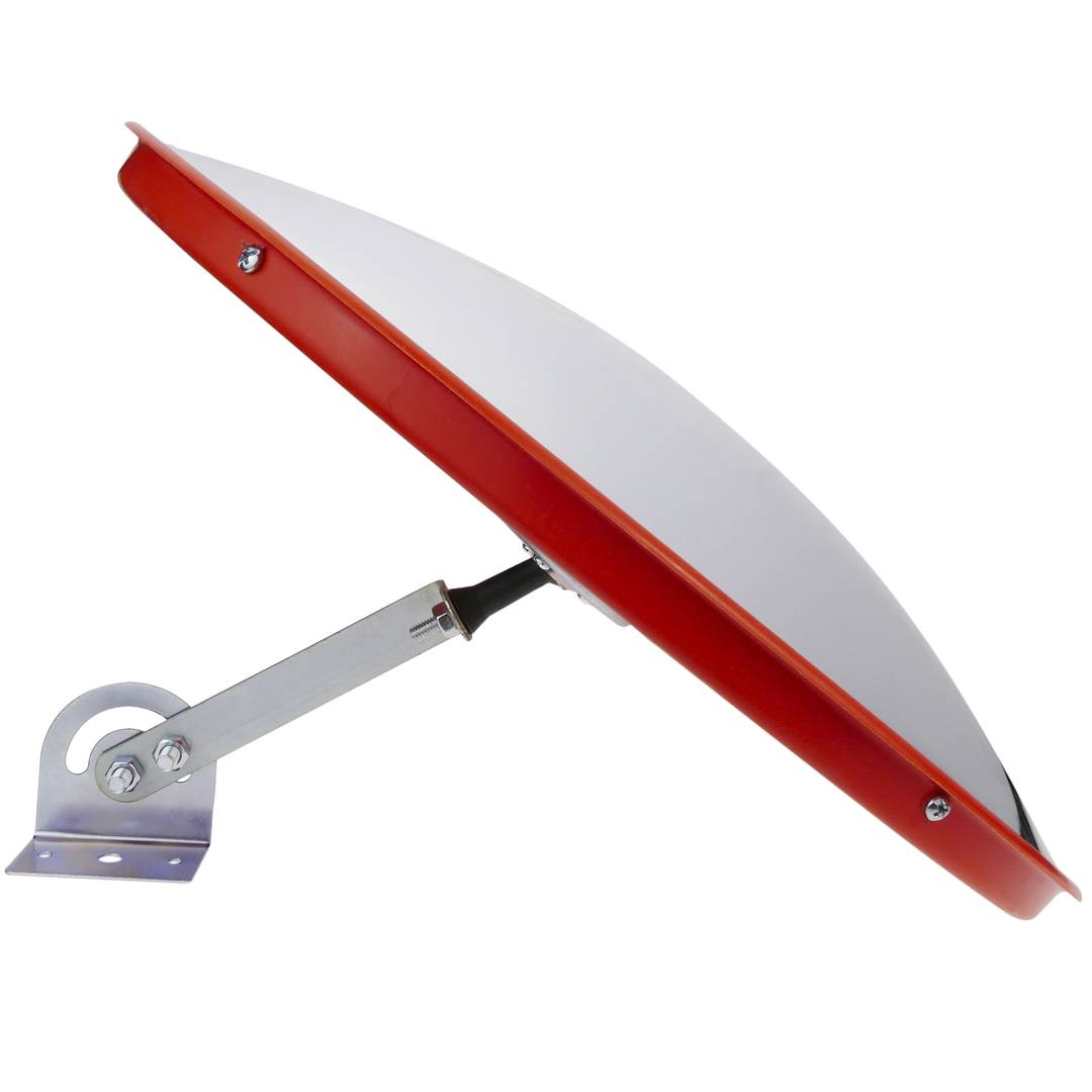 Bolle spiegel signalering bewaking 45cm interieurs oranje