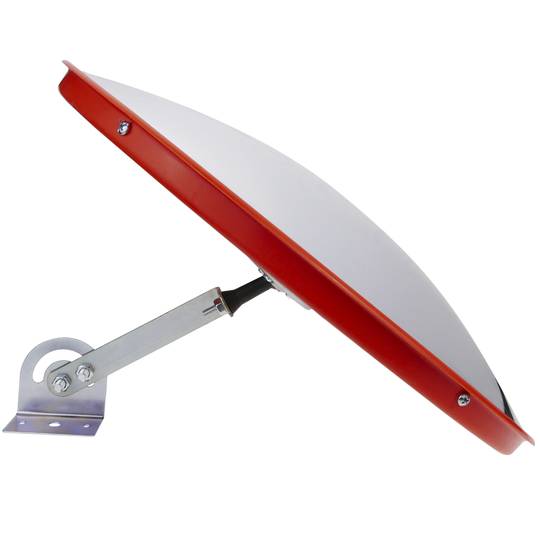 Bolle spiegel signalering bewaking 45cm interieurs oranje