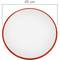 Bolle spiegel signalering bewaking 45cm interieurs oranje