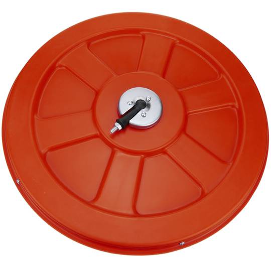 Bolle spiegel signalering bewaking 45cm interieurs oranje