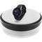 Powered rotating base display 15cm white lazy susan