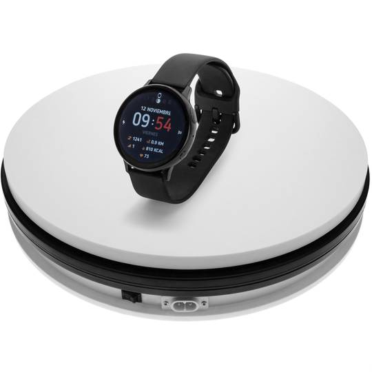Plateau tournant electrique 35cm blanc