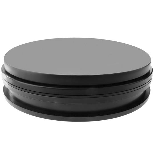 Plateau tournant electrique 25 cm noir