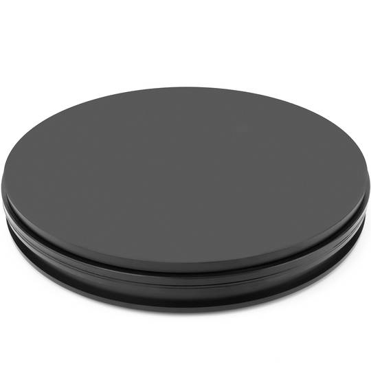 Elektrisch rotierende drehteller 45 cm schwarz