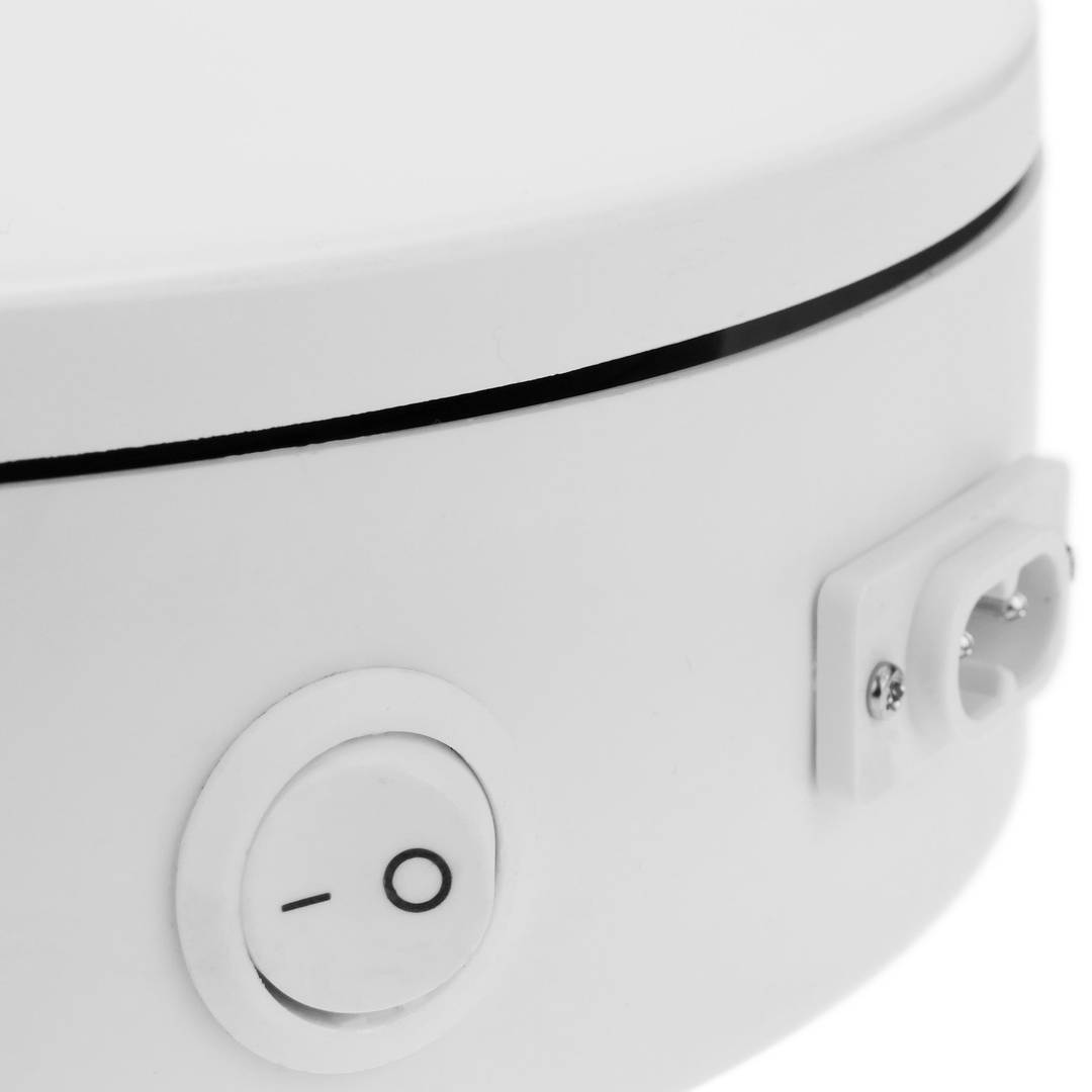 Base girevole elettrica 30 cm bianco