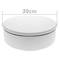 Base girevole elettrica 30 cm bianco
