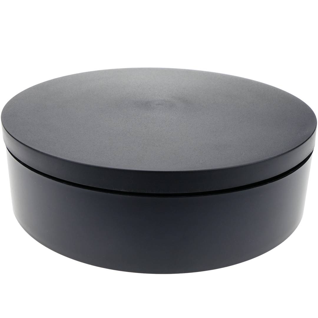 Base giratória elétrica 40 cm preto