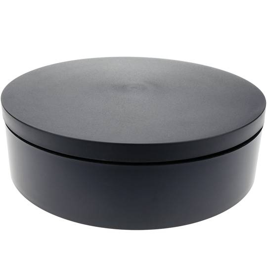Base giratória elétrica 40 cm preto