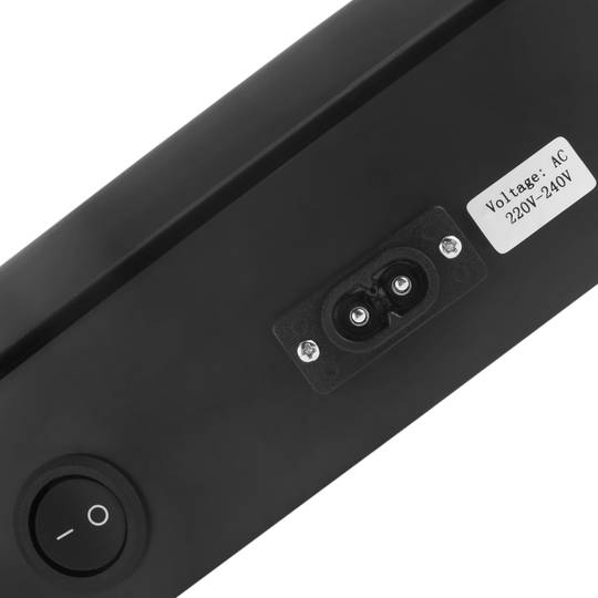 Elektrisch rotierende drehteller 50 cm schwarz