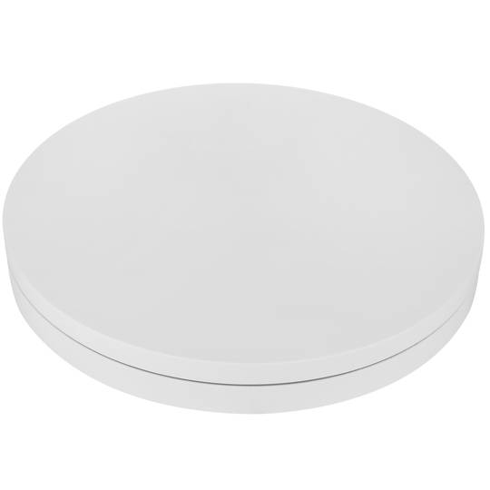 60 cm elektrisch draaibare voet. Wit roterend platform met afstandsbediening