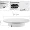 Base girevole elettrica  Bluetooth di 30 cm di diametro di colore bianco