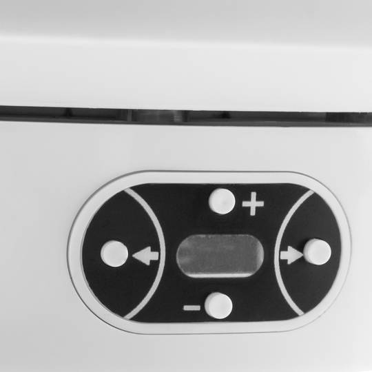 Base girevole elettrica  Bluetooth di 30 cm di diametro di colore bianco