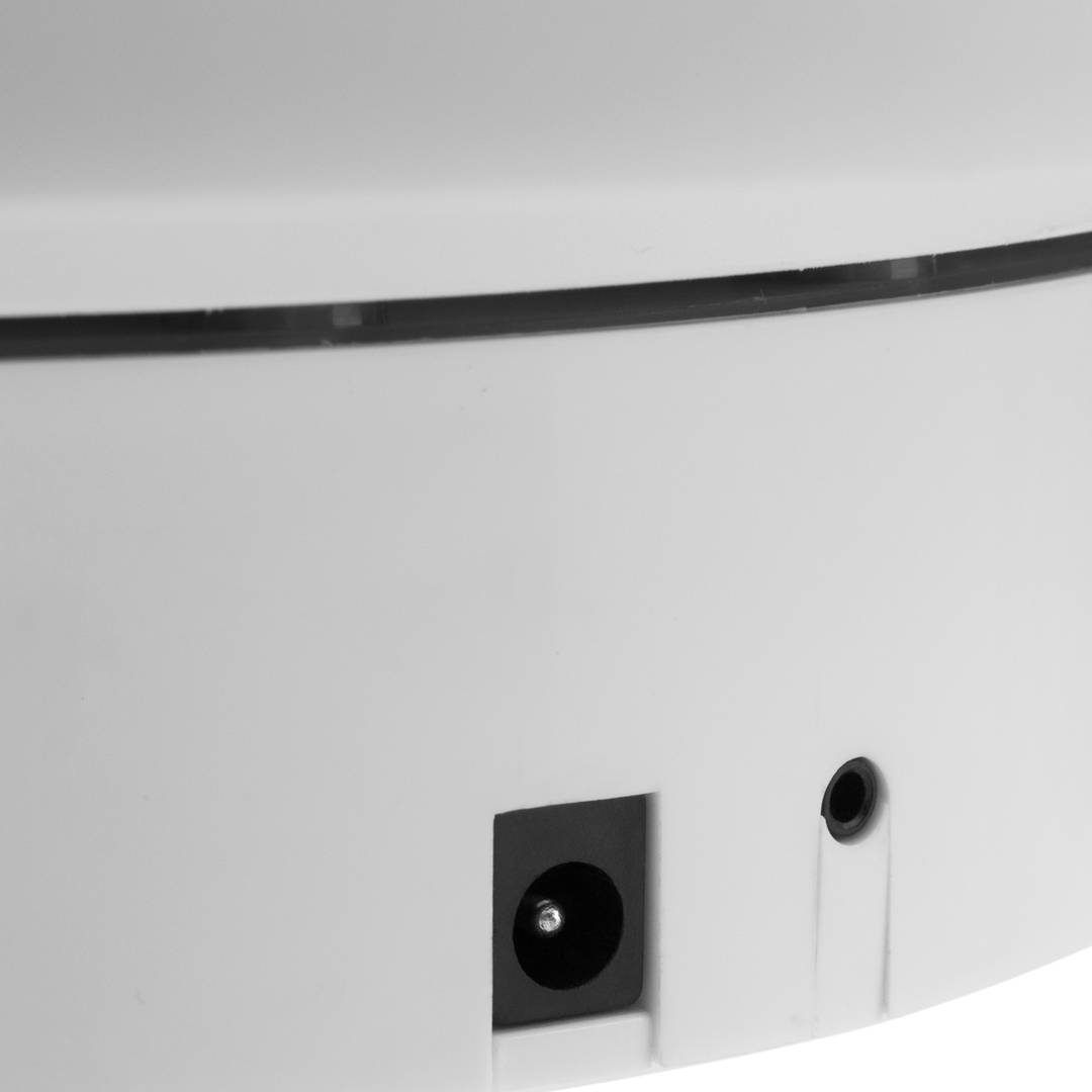 Electric Bluetooth turntable with Bluetooth of 30cm of diameter in white color