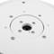 Electric turntable with 12cm diameter battery in white color