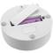 Electric turntable with 12cm diameter battery in white color