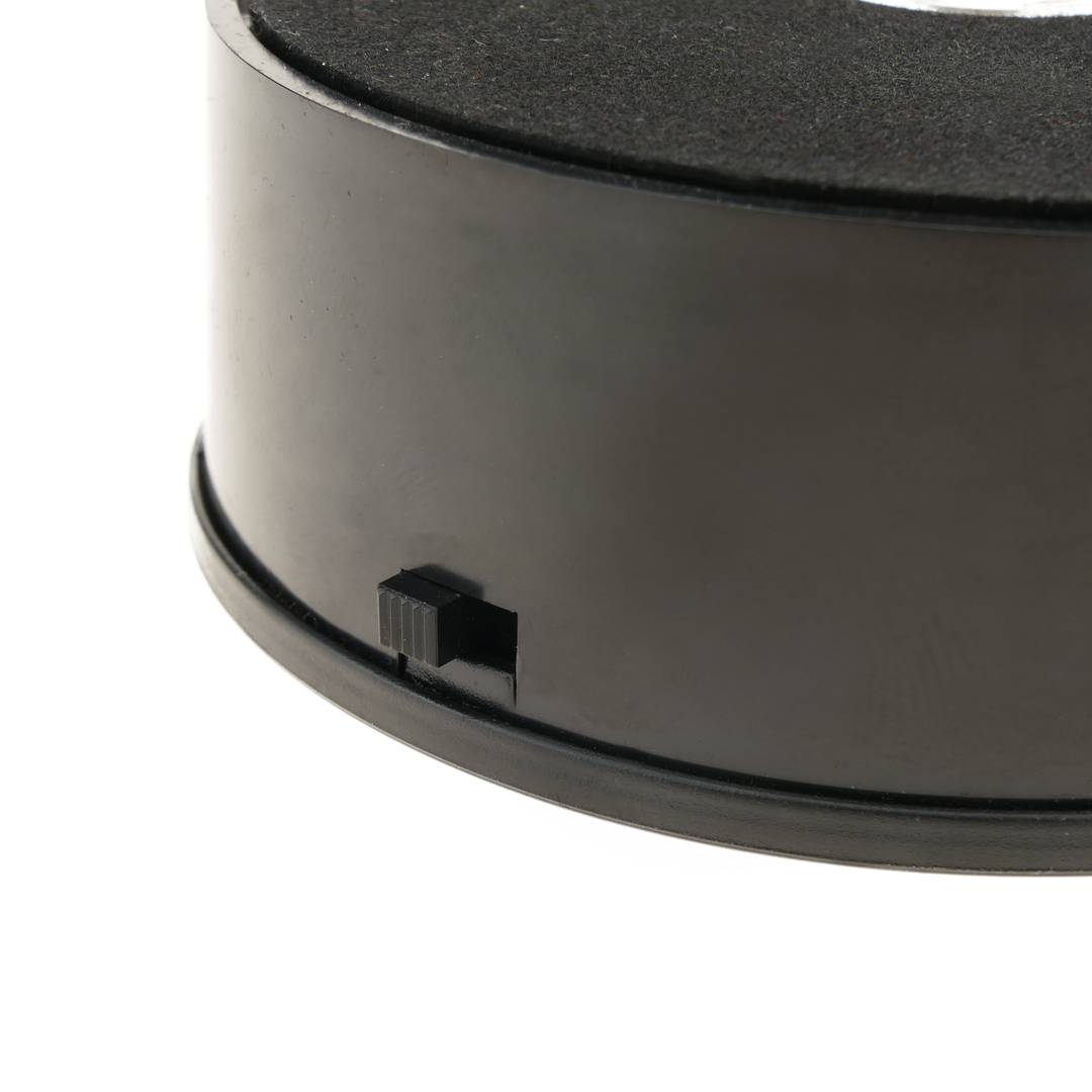 Base girevole elettrico di 10cm piattaforma rotante nero giratutto con illuminazione a LED