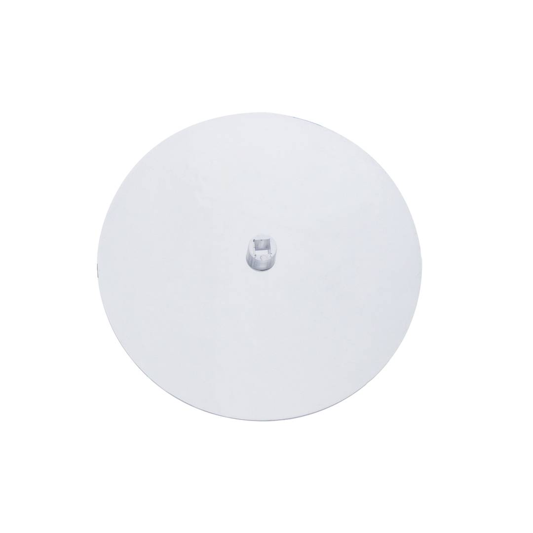 Plateau tournant electrique 9 cmbase argenté