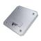 Plateau tournant electrique 9 cmbase argenté
