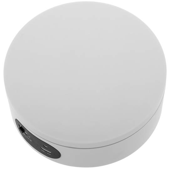 Electric rotating turntable 12cm white, rotating platform