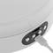 Electric rotating turntable 16cm white with LED illumination
