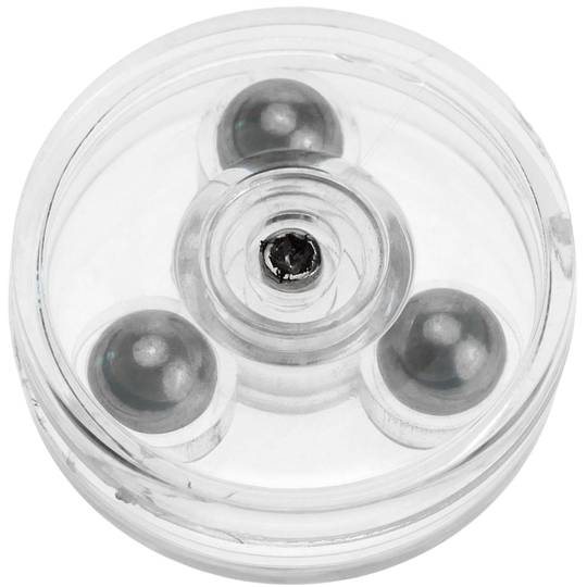 Podstawa obrotowa manualna 3 cm. Przezroczysta obrotowa platforma