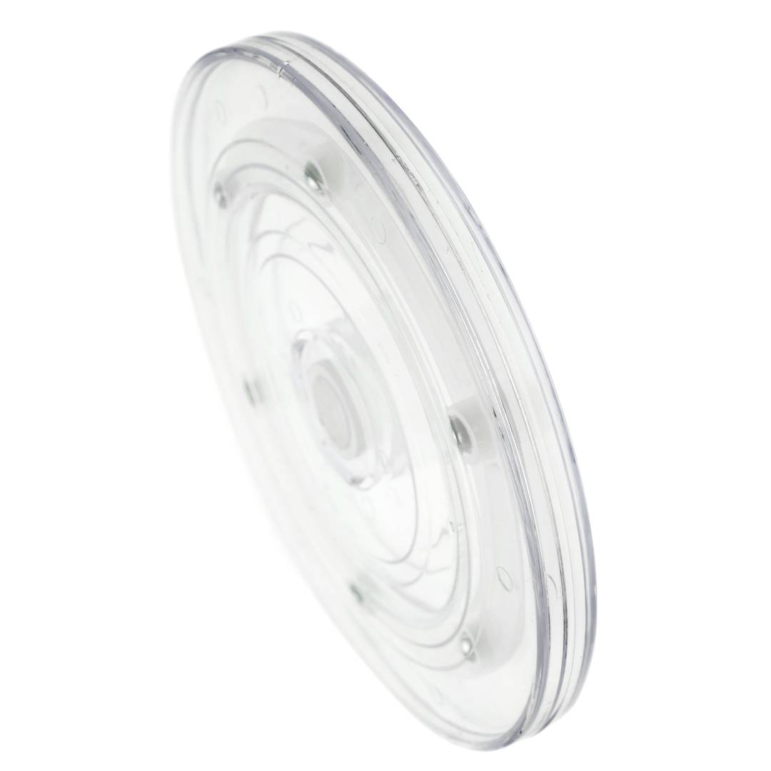 Podstawa obrotowa manualna 15 cm. Przezroczysta obrotowa platforma